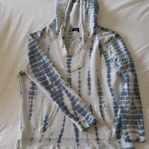 Tie dye lightweight baja hoodie